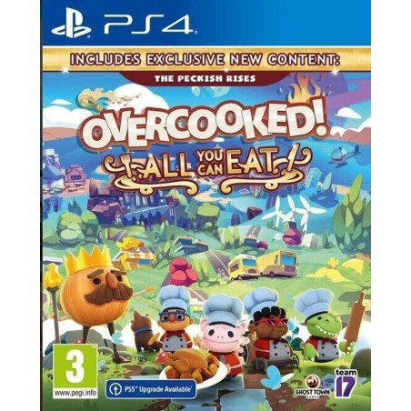 OVERCOOKED: ALL YOU CAN EAT PS4 naudotas