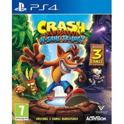 CRASH BANDICOOT: N. SANE TRILOGY PS4 naudotas