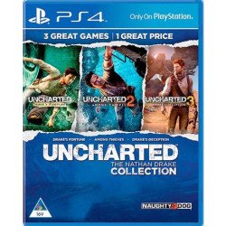 UNCHARTED: THE NATHAN DRAKE COLLECTION PS4 naudotas