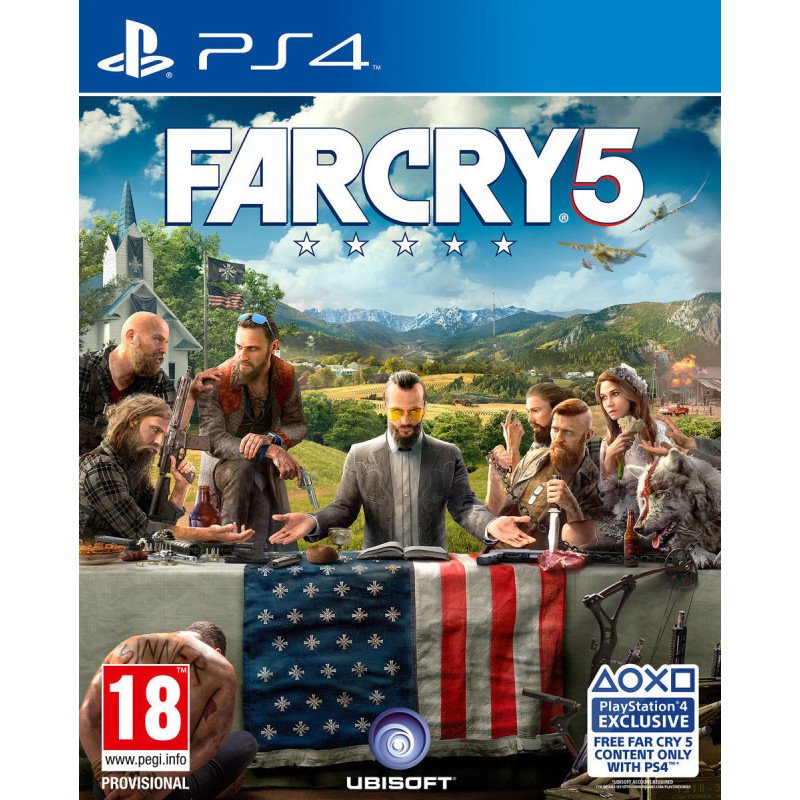 FARCRY 5 PS4 naudotas