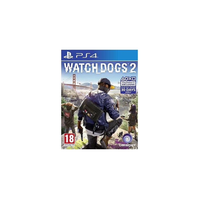 WATCHDOGS 2 PS4 naudotas