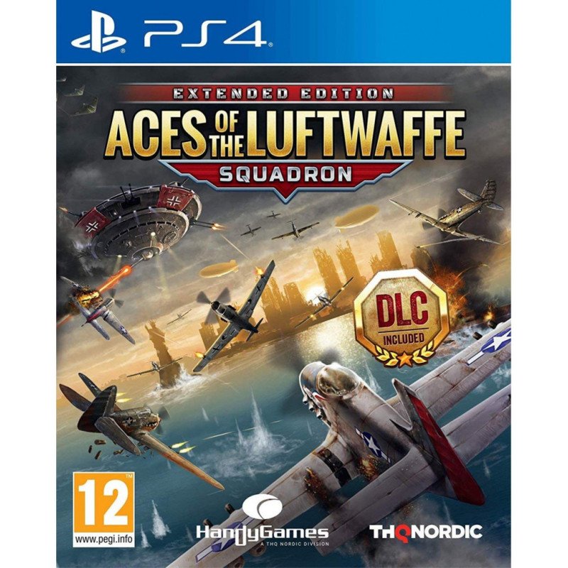 ACES OF THE LUFTWAFFE SQUADRON PS4 NAUJAS