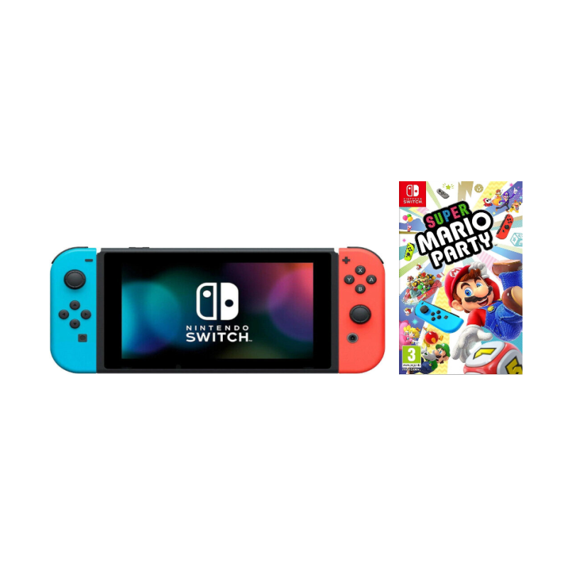 NINTENDO SWITCH V2 32 GB + SUPER MARIO PARTY