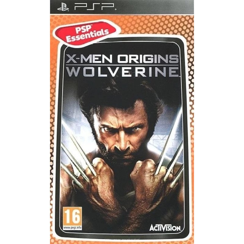 X- MEN ORIGINS: WOLVERINE PSP  naudotas